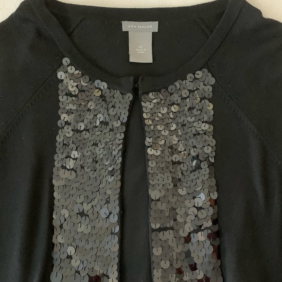 NWOT Ann Taylor sequin sweater.  XS - Picture 10 of 15